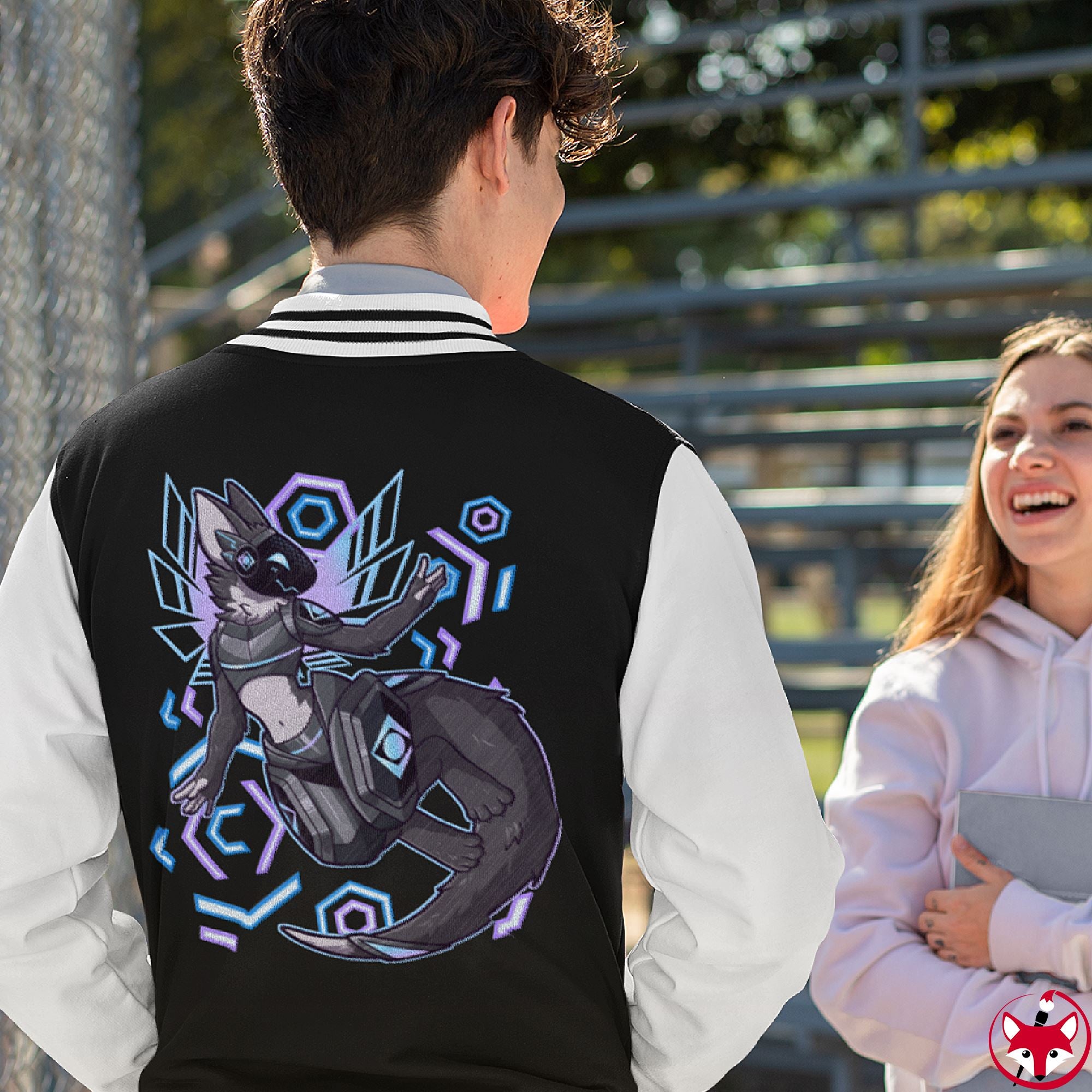 Spectrum Protogen - Varsity Jacket Varsity Jacket Jting-F 