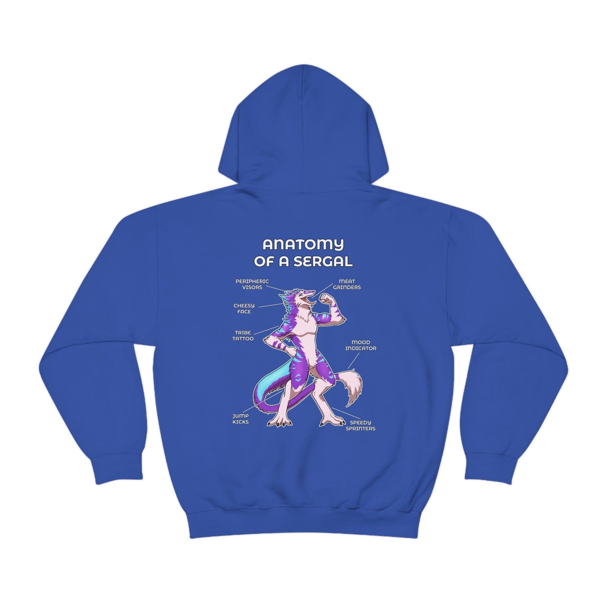 Sergal Purple - Hoodie Hoodie Artworktee Royal Blue S 